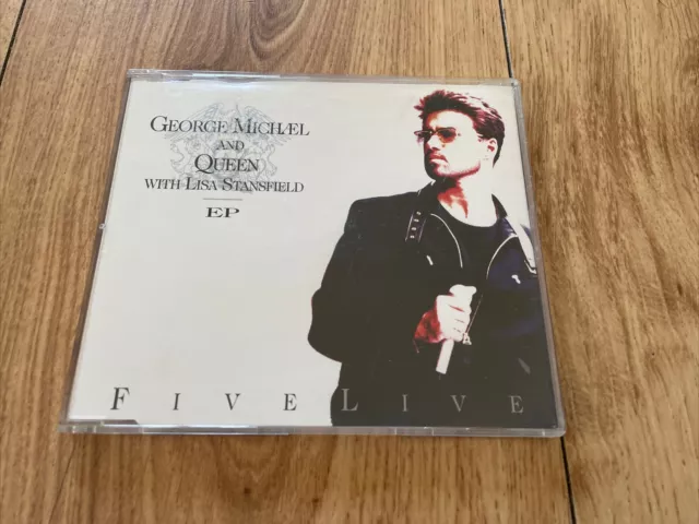 George Michael and Queen with Lisa Stansfield - Five Live EP (CD EP 1993)