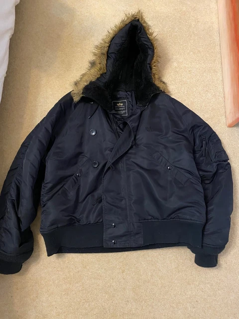 Alpha Industries N2-B Mil J-6278F  Flying Jacket Heavy USA Size XL