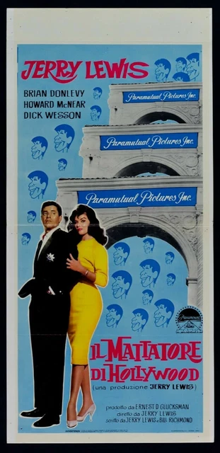 Affiche Il Mattatore De Hollywood Jerry Lewis Brian Donlevy L149