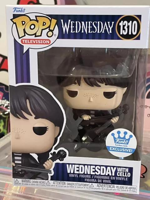 Funko Pop! Vinyl: The Addams Family - Wednesday With Cello - Funko Shop Excl