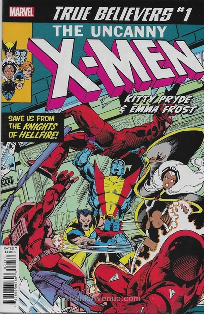 True Believers: X-Men-Kitty Pryde and Emma Frost #1 VF/NM; Marvel | we combine s