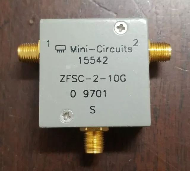 Mini Circuits ZFSC-2-10G 15542 SMA Splitter