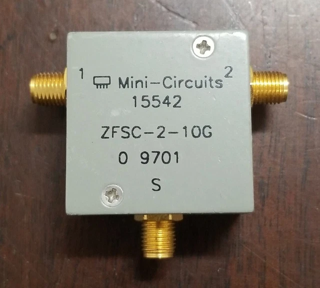 Mini Circuits ZFSC-2-10G 15542 SMA Splitter