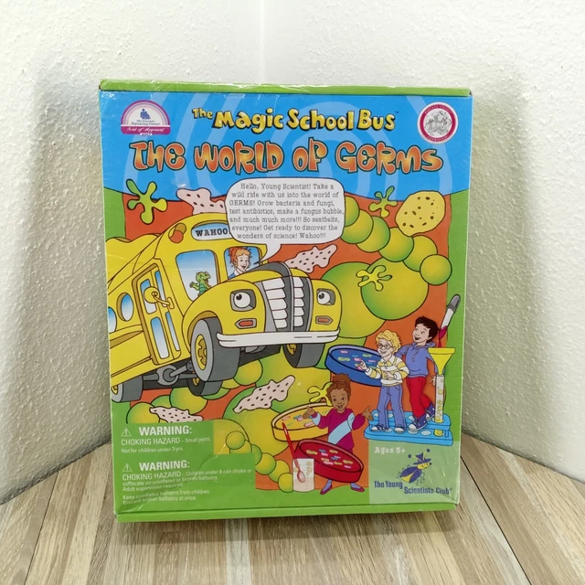 THE MAGIC SCHOOL Bus The World of Germs Science Experiment Kit Learning