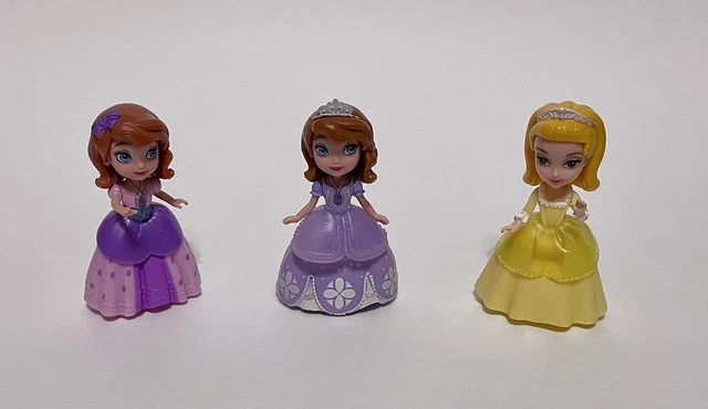 DISNEY PRINCESS SOFIA the First & Friends - Lot Of 3 Figures, Amber £11 ...