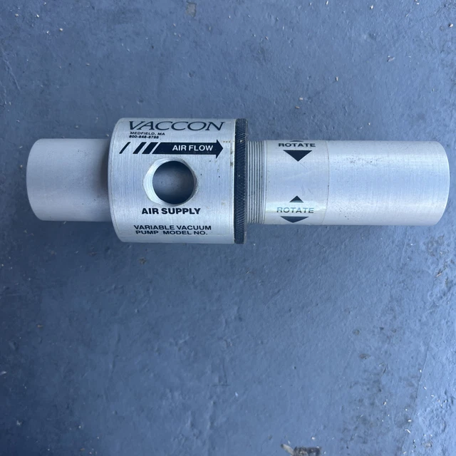 VDF 750 VDF Series - Adjustable, Dirt Tolerant Venturi Vacuum Pump New
