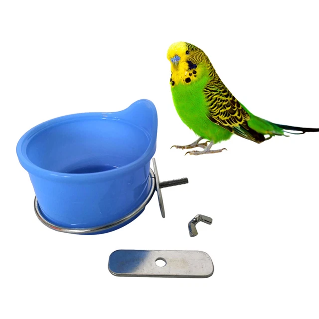 Parrot Drinking Bowl Parrot Feeder Accessories Cages Food Bowl 5