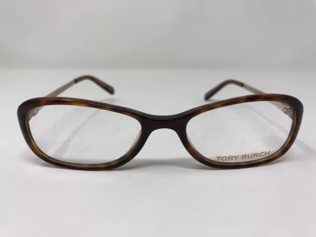 Tory Burch Eyeglasses Frame TY2004 838 50-17-135 Tortoise/Gold Full Rim AT43