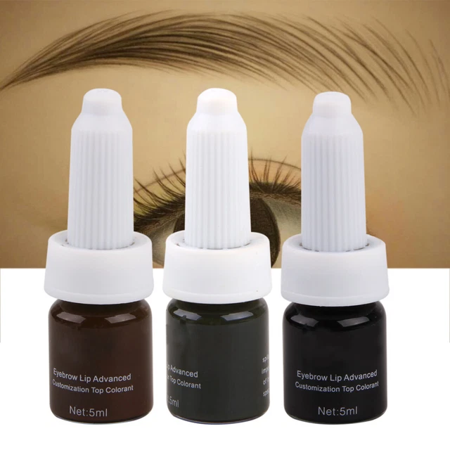5ml permanent micro pigment tattoofarbe tätowierfarbe makeup schwarz tattoo ink