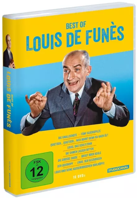 Best of Louis de Funes mit 10 Klassiker [10 DVD's/NEU/OVP] Louis de Funès