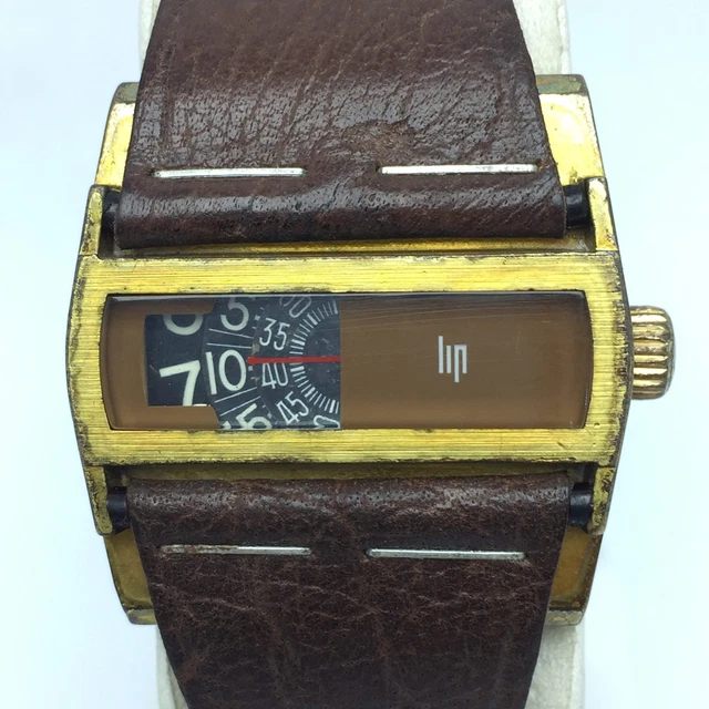 Cadran De Montre LIP Baschmakoff Avec Disque Seconde - Occasion Pour Collection Ou Réparation