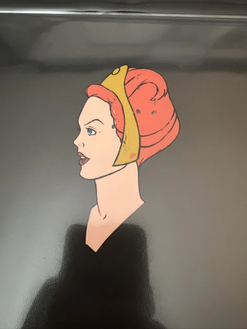 Teela Masters Of The Universe Original Animation CEL Art HEMAN MOTU VINTAGE