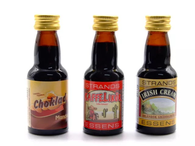 Choklad + Coffee Liquer + Irish Cream - Essenza di Vodka, Aroma per Torta