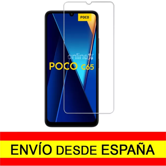 Cristal Templado para XIAOMI POCO C65 4G - REDMI 13C 4G Protector Pantalla a5927