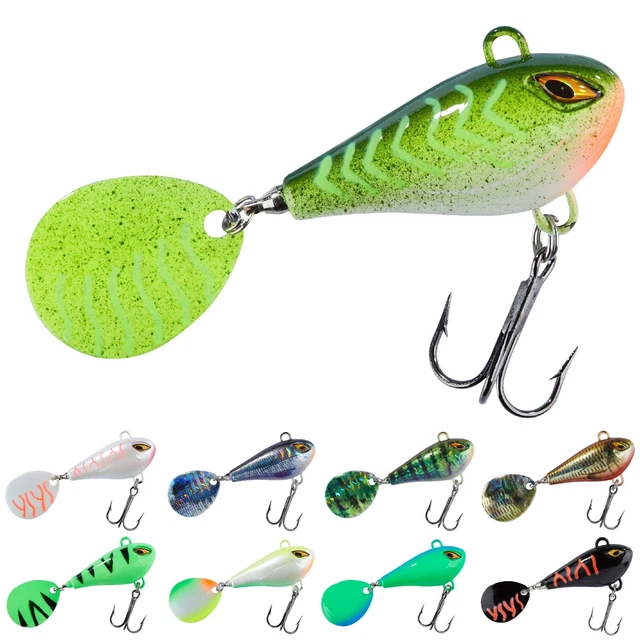 Balzer Shirasu Spin Buddy Eyil Eye Light 6g 12g UV Jig Spinner Spinnerbait