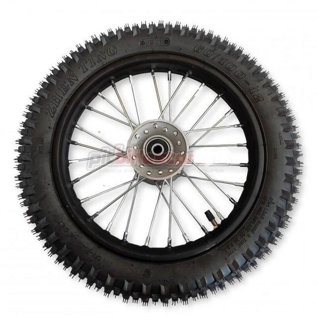 Ruota Completa 12” Anteriore Perno Da 12mm X Mini Cross Replica Ktm Lem Italjet