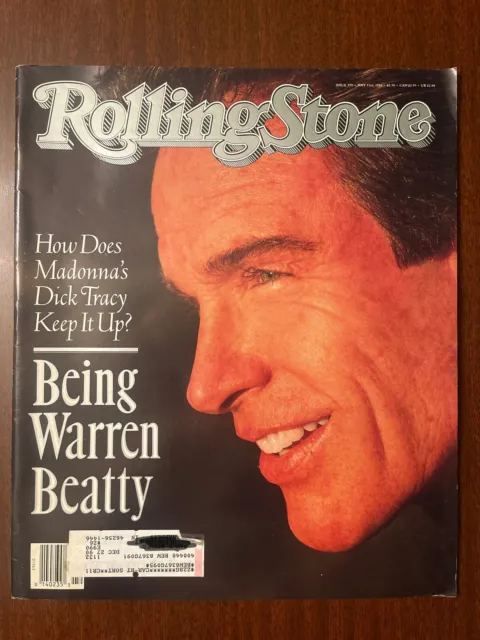 Rolling Stone Magazine May 31 1990 No 579 Warren Beatty Cover Dick Tracy Movie