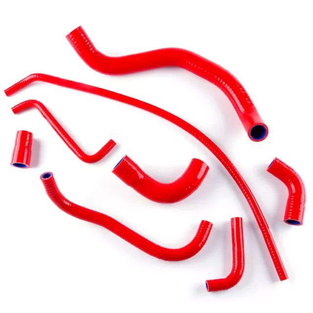 Red For 1998-2001 Yamaha R1 YZF-R1 YZFR1 98-01 Silicone Radiator Cooling Hose