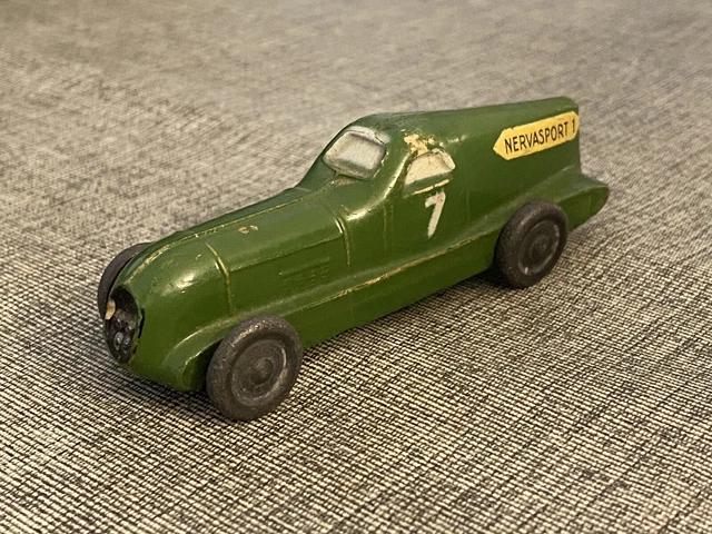 Jouet Ancien CIJ Renault Nervasport Verte - Composition Plâtre Et Farine (occasion, Vintage)