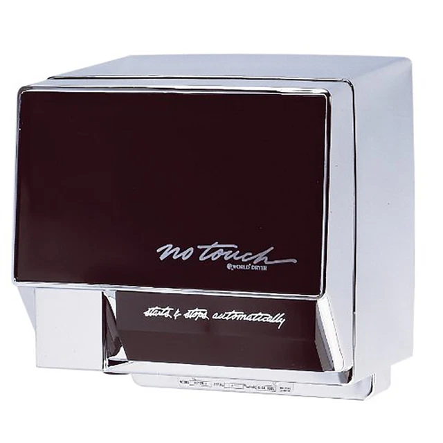 World Dryer NoTouch NT126-004 Aluminum Chrome Automatic Hand Dryer