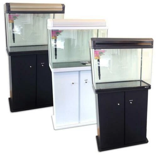 68L Cabinet Aquarium Fish Tank Tropical / Marine 60cm 2ft with LED Lighting