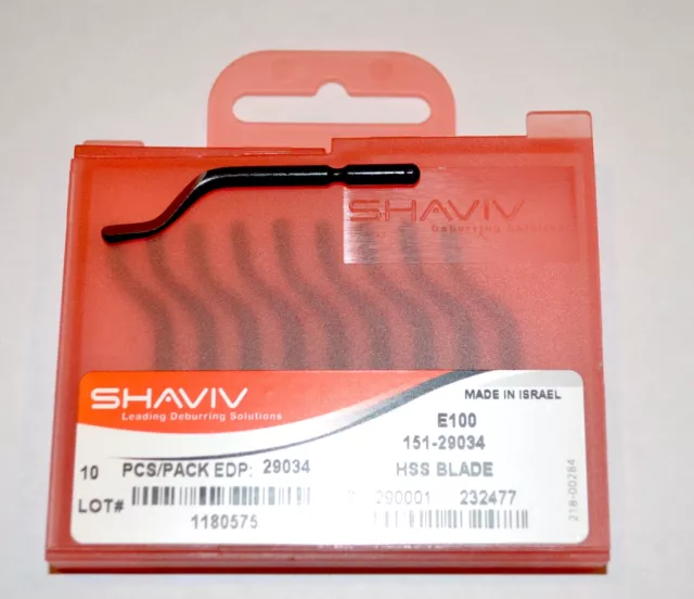 Shaviv E100  Cutter Deburring Blade 151-29034 OR 29034