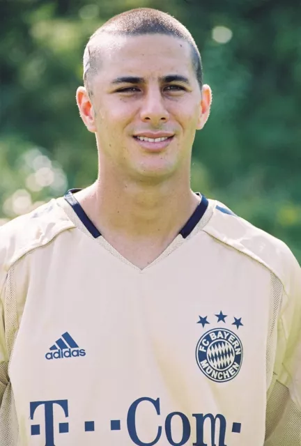 Claudio Pizarro Bayern München 2004-05 seltenes Foto