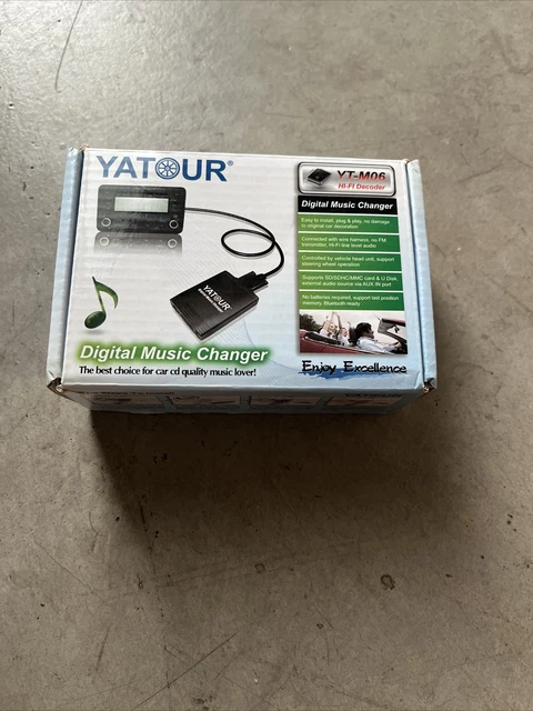 Yatour M06 TOY2 Digital Music Changer USB SD AUX Interface For Toyota LexusRadio