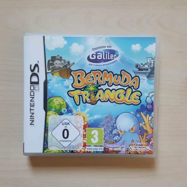 Bermuda Triangle in OVP mit Anleitung Nintendo DS Spiel NDS Boxed