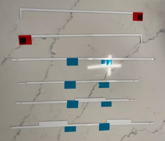Apple iMac 27" LCD Adhesive KIT 2012 - 2019 A1419 A2115 6 PC Set
