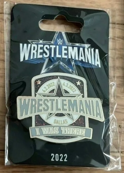 WWE WrestleMania 39 Pin Set Frame