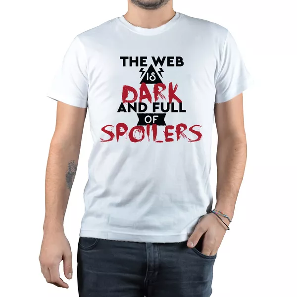 T-Shirt Web Is Dark And Full Of Spoilers - Game Of Thrones