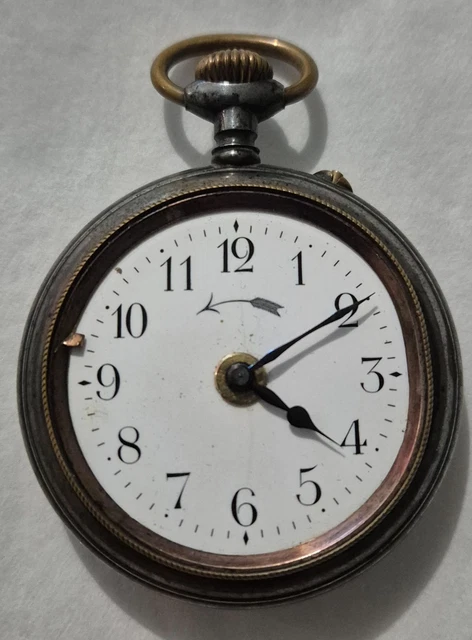 Montre à Gousset Ancienne KODY France - Mécanique à Réparer (ressort Balancier HS) - Diamètre 49mm