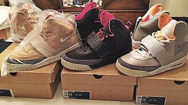 Air yeezy 1 black pink top