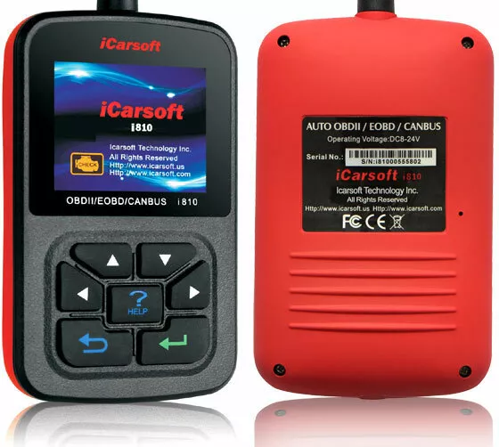 iCarsoft i810 KFZ Motor Getriebe Reset für Chevrolet Chrysler Dodge Ford GM Jeep