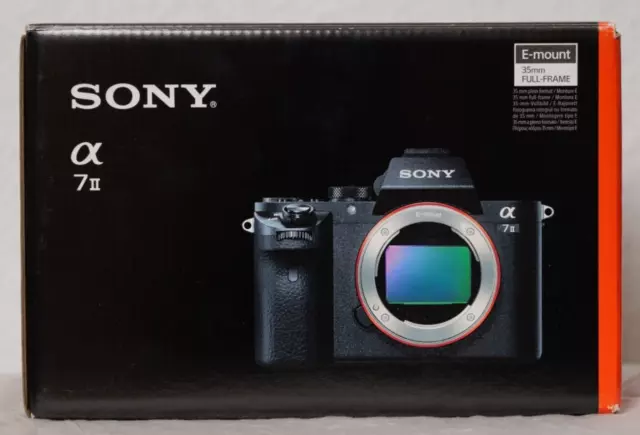 Sony Alpha a7 II 24,3 MP Spiegellose Systemkamera (Nur Gehäuse)  ILCE-7II