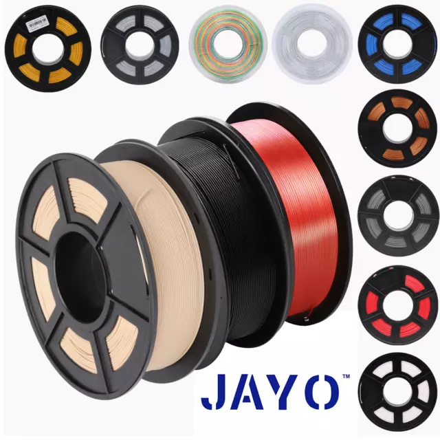 【BUY 5 PAY 4】 JAYO 3D Printer Filament 1.75mm PLA Meta Matte PETG SILK ABS 1.1KG