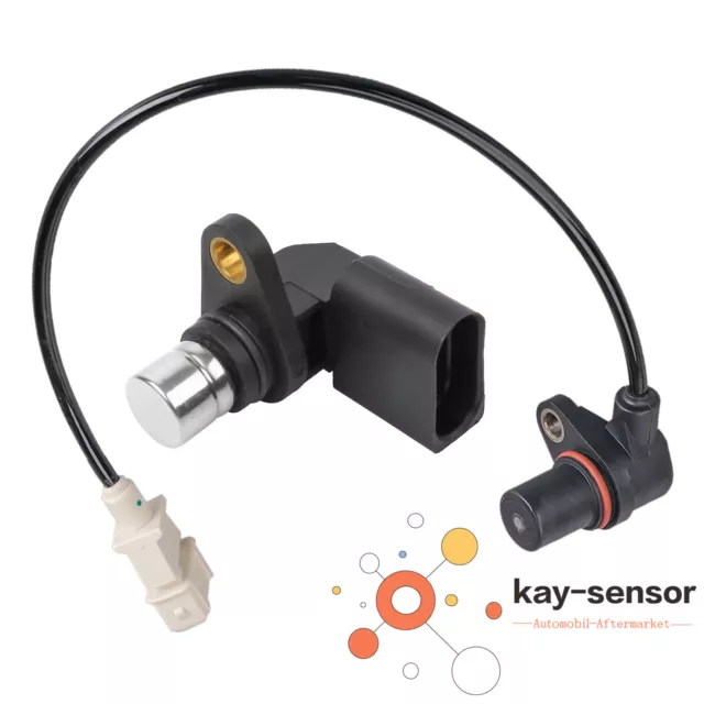 Kurbelwellensensor + Nockenwellensensor Impulsgeber Vw Sharan 7M 2.8 Vr6