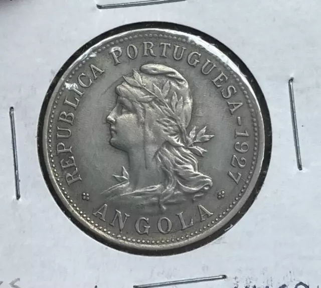 1927 Angola 50 Centavos