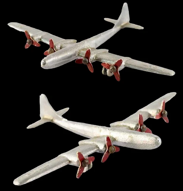 Ancien Avion Jouet En Tôle - Bombardier Américain - Fabrication Française