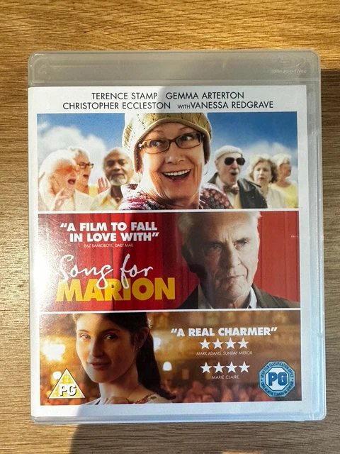 A Song for Marion Blu-ray Terence Stamp + Vanessa Redgrave British Musical Movie