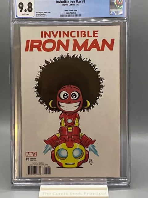 Invincible Iron Man #1 Skottie Young Variant CGC 9.8