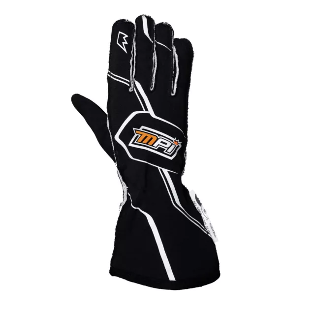 MPI USA MPI Racing Gloves SFI 3.3/5 Black XS - MPI-GL-B-XS