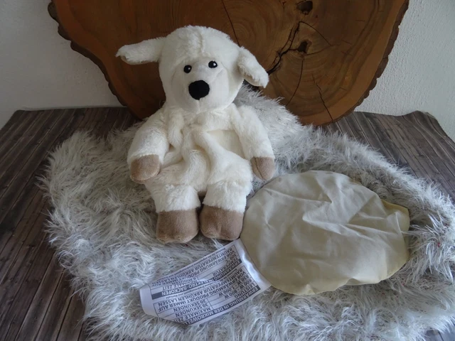 🐝  Warmies Baby Wärmekissen Schaf MINI Lamm 22 cm  Wärmestofftier Mikrowelle 🐝