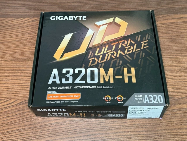 GIGABYTE A320M-H (SOCKET AM4/A320/DDR4/S-ATA 600/Micro ATX) £50.00 ...