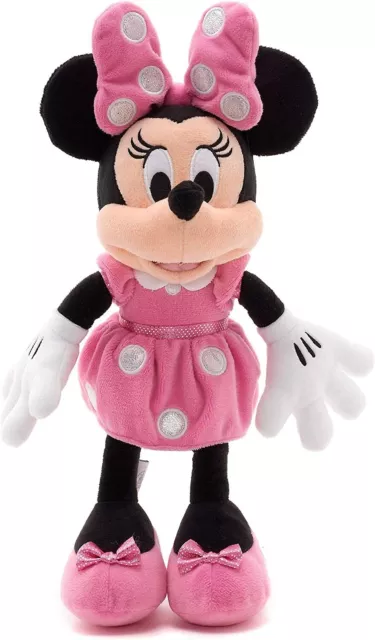 Disney Store Official Minnie Mouse Small Soft Plush Toy, 33cm/12”, All Ages NEW