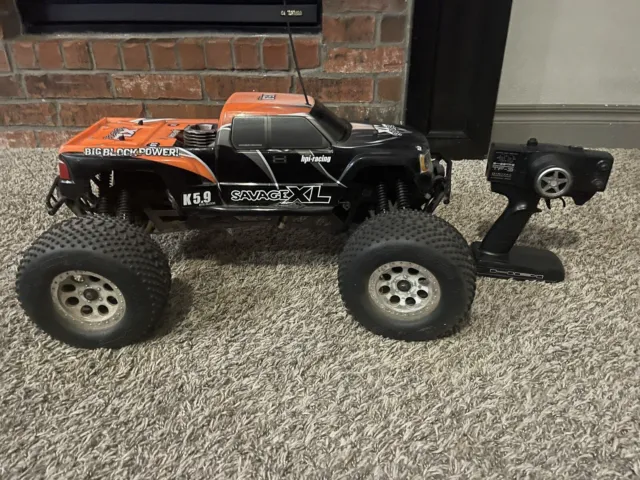 Hpi savage xl 5.9 Used Nitro Rc Truck Gas Powered Rc Truck