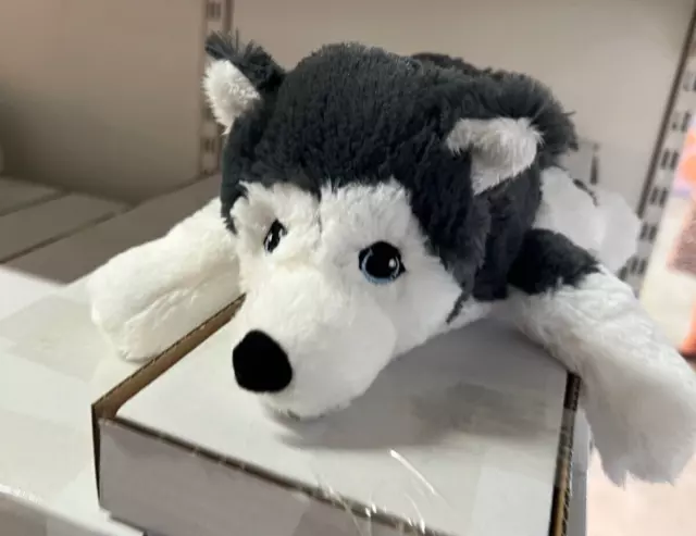 New Livlig Soft Toy Dog Siberian