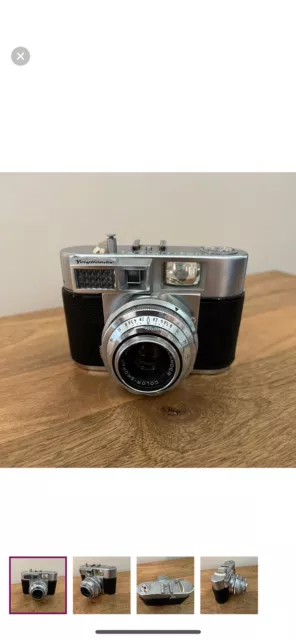 Voigtlander Vitomatic IIa 35mm Rangefinder Camera with Ultron 50nn f2 Lens.