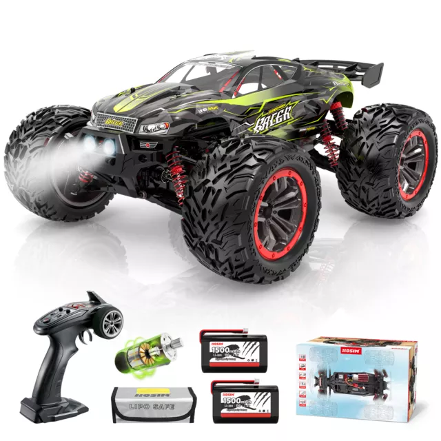 Hosim RC Monster Truck Car 1:12 4WD 2.4Ghz Off-road Remote Control Car 9156 RTR